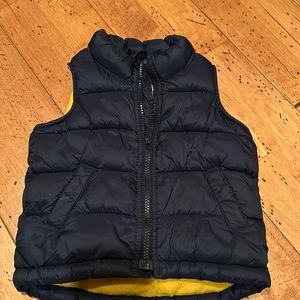 Navy Puffer Vest from Old Navy 2T